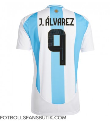 Argentina Julian Alvarez #9 Replika Hemmatröja Copa America 2024 Kortärmad